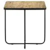 CoasterEssence 935855 Elyna - Square Stone Top Accent Side Table - Beige