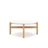 New Classic 60-823-CT Solstice - Coffee Table With Terrazo Top - White