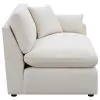 CoasterElevations 551454LAF Hobson - Upholstered LAF Chair - Ivory