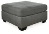 Ashley Furniture 3492708 Pitkin - Oversized Accent Ottoman - Slate