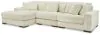 Ashley Furniture 21104S13 Ashley Furniture 21104S13 Lindyn - 3-Piece Sectional With Laf Corner Chaise - Ivory