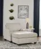Ashley Furniture 33104/20/14 Vayda - 2 Pc. - Chair, Ottoman - Pebble