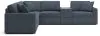 Ashley Furniture 92121S7 Ashley Furniture 92121S7 Modmax - 6-Piece Sectional With Storage Console - Ink