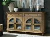 Ashley Furniture A4000597 Barlomore - Accent Cabinet - Brown