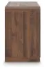 Ashley Furniture PCB386-92 Fortlorn - Two Drawer Night Stand - Walnut Brown