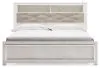 Ashley Furniture B2640B5 Ashley Furniture B2640B5 Altyra - King Panel Bookcase Bed - White