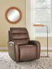 Ashley Furniture PCU1550195 Motion-Max - Swivel Glider Power Recliner - Saddle