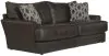Jackson Furniture Industries 248203-1273/89-3073/89 Jackson Furniture Industries 248203-1273/89-3073/89 Prato - Leather Sofa - Chocolate