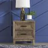 Liberty Furniture 384-BR61 Ridgecrest - 2 Drawer Nightstand - Cobblestone