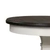 Liberty Furniture 417-OT1021 Allyson Park - Chair Side Table - Wirebrushed White / Charcoal