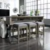 Liberty Furniture 473-OT-4PCS Sonoma Road - 4 Piece Dining Room Set - Weathered Beaten Bark