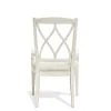 Riverside Furniture 59398 Myra - Back Upholstered Arm Chair (Set of 2) - Paperwhite