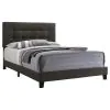 CoasterEveryday 305746F Mapes - Upholstered Full Panel Bed - Charcoal