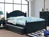 Furniture of America CM7158BL-T-BED-VN Diane - Twin Bed - Blue
