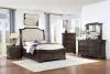 New Classic 00-493B-35C New Classic 00-493B-35C Lyndhurst - 5/0 Queen 5 Piece Bedroom Set (Bed, Dresser, Mirror, Chest, Nightstand) - Walnut