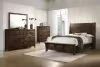 New Classic 00-1334-14C Blue Ridge - 6/6 Eastern King 4 Piece Bedroom Set (Bed & Dresser & Mirror & Chest) - Rustic Gray