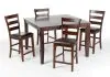 Intercon KA-BS-669L-RAI-K24 Intercon KA-BS-669L-RAI-K24 Kona - Ladder Stool - Raisin
