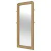 Coaster Fine Furniture 224309 Arini - Cane Weave Full Length Standing Floor Mirror - Sand Wash