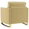 Coaster Fine Furniture 508826 Corliss - Upholstered Curved Track Arm Chair - Camel