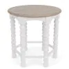 Riverside Furniture 30706 Riverside Furniture 30706 Rosalie - Spindle Round End Table - White