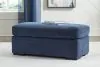 Benchcraft® 5450214 Evansley - Ottoman - Navy