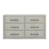 Liberty Furniture 522-BR31 Modern Play - 6 Drawer Dresser - Natural White