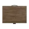 Liberty Furniture 936-BR62 Shaker Lakes - Open Nightstand With Charging Station - Harvest Brown