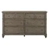 Liberty Furniture 104G-BR31 Liberty Furniture 104G-BR31 Twin Lakes - 6 Drawer Dresser - Gray