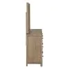 Liberty Furniture 780-BR-DM Proximity Place - Dresser & Mirror - Barley Buff