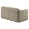 Coaster Fine Furniture 509815 Dorset - Fabric Upholstered Round Track Arm Loveseat - Brown