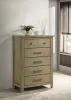 Coaster Fine Furniture 207535 Hazlewood - 5-Drawer Bedroom Chest Of Drawers - Vineyard Oak