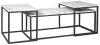 Ashley Furniture T182-13 Donnesta - Occasional Table Set (Set of 3) - Gray / Black