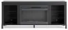 Ashley Furniture W2721-168 Cayberry - TV Stand With Fireplace - Black