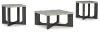 Ashley Furniture T251-13 Sharstorm - Occasional Table Set (Set of 3) - Two-tone Gray