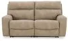 Ashley Furniture 61004S1 Ashley Furniture 61004S1 Next-Gen Durapella - 2-Piece Power Reclining Sectional Loveseat - Sand