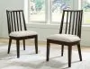 Ashley Furniture D841/45/01(2)/02A/60 Galliden - 8 Pc. - Rectangular Dining Table, 4 Side Chairs, 2 Arm Chairs, Server - Light Brown / Black