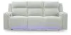 Ashley Furniture PC6420315 Forest Lake - Power Reclining Sofa With Adj Headrest - Alloy