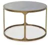 Ashley Furniture T399-0 Korajane - Oval Cocktail Table - Antique Gold