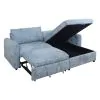 New Classic 27-U1812-2NP Finn - 2 Piece Sectional (LAF Sofa/Chaise) - Blue