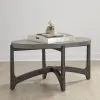 Liberty Furniture 292-OT1010 Cascade - Oval Cocktail Table - Wirebrush Rustic Brown