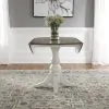 Liberty Furniture 244-CD-O3DLS Liberty Furniture 244-CD-O3DLS Magnolia Manor - 3 Piece Drop Leaf Table Set - Antique White