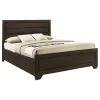 CoasterEveryday 204390KW Kauffman - Wood California King Storage Panel Bed - Dark Cocoa