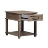 Liberty Furniture 172-OT1020 Parkland Falls - Rectangular End Table - Weathered Taupe