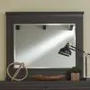 Liberty Furniture 759-BR51 Thornwood Hills - Mirror Metal Strip Accents - Rock Beaten Brown