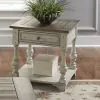 Liberty Furniture 498-OT-A3PCS Morgan Creek - 3 Piece Living Room Set - Antique White / Wirebrushed Tobacco Accents