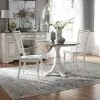 Liberty Furniture 244-CD-O3DLS Liberty Furniture 244-CD-O3DLS Magnolia Manor - 3 Piece Drop Leaf Table Set - Antique White