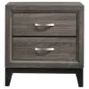 CoasterEveryday 212421Q-S4 Watson - 4 Piece Queen Bedroom Set - Gray Oak