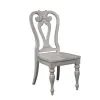 Liberty Furniture 244-DR-5PDS Magnolia Manor - 5 Piece Pedestal Table Set - Antique White & Weathered Bark