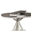 Liberty Furniture 417-DR-PDS Allyson Park - Pedestal Table - Wirebrushed White / Charcoal
