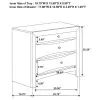 CoasterEssence 200701KW-S4 Briana - 4 Piece California King Bedroom Set (Bed, Dresser, Mirror, Nightstand) - Black